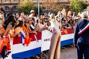 Royal Couple Pays Working Visit To Occitanie - Toulouse