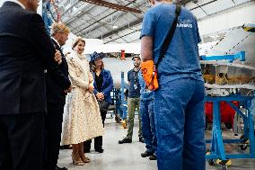 Royal Couple Pays Working Visit To Occitanie - Toulouse