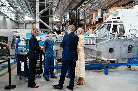 Royal Couple Pays Working Visit To Occitanie - Toulouse