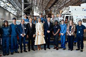 Royal Couple Pays Working Visit To Occitanie - Toulouse