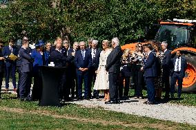 Royal Couple Pays Working Visit To Occitanie - Toulouse
