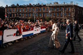 Royal Couple Pays Working Visit To Occitanie - Toulouse
