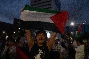 Protest To Demand a Diplomatic Break With Israel - Mexico