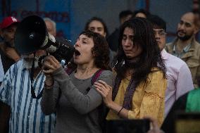 Protest To Demand a Diplomatic Break With Israel - Mexico