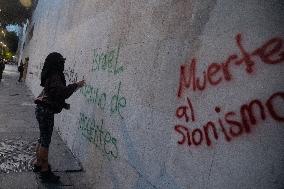 Protest To Demand a Diplomatic Break With Israel - Mexico
