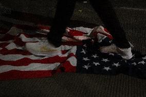 Protest To Demand a Diplomatic Break With Israel - Mexico