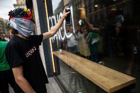 Student Union Demonstration in Support of Palestine - Spain
