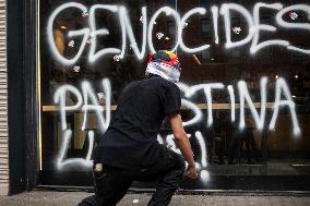 Student Union Demonstration in Support of Palestine - Spain