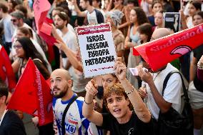 Student Union Demonstration in Support of Palestine - Spain
