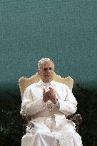 Pope Leo XIV At Conference ‘Raising Hope for Climate Justice’ - Italy