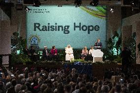 Pope Leo XIV At Conference ‘Raising Hope for Climate Justice’ - Italy