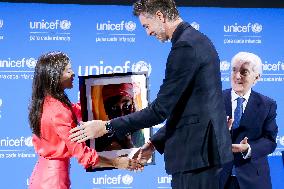 Queen letizia At UNICEF Awards 2025 - Madrid