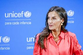 Queen letizia At UNICEF Awards 2025 - Madrid