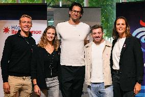 Presser for the 2026 European Swimming Championships in Paris FA