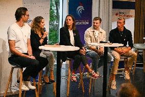 Presser for the 2026 European Swimming Championships in Paris FA