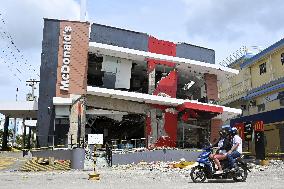 Earthquake in central Philippines