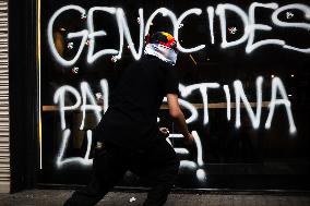 Student Union Demonstration in Support of Palestine - Spain