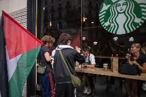 Student Union Demonstration in Support of Palestine - Spain