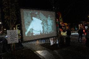 Live Video of The Global Sumud Flotilla - Rome