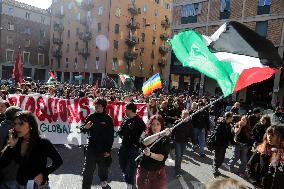 Student Demonstration in Support of Palestine - Italy