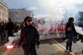 Student Demonstration in Support of Palestine - Italy