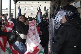 Student Demonstration in Support of Palestine - Italy