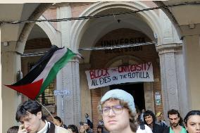 Student Demonstration in Support of Palestine - Italy