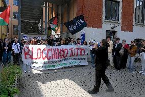 Student Demonstration in Support of Palestine - Italy