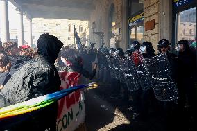 Student Demonstration in Support of Palestine - Italy