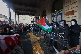 Student Demonstration in Support of Palestine - Italy