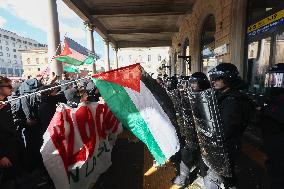 Student Demonstration in Support of Palestine - Italy