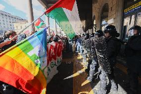 Student Demonstration in Support of Palestine - Italy