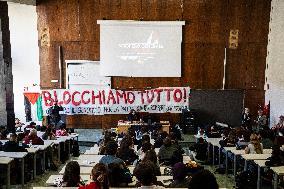 Student Demonstration in Support of Palestine - Italy