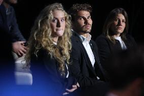 Exclusive - Press Conference of The Partnership Peugeot x The Stade Toulousain - Paris