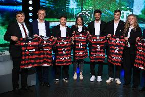 Exclusive - Press Conference of The Partnership Peugeot x The Stade Toulousain - Paris