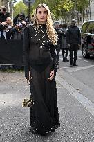 PFW Rabanne Outside Arrivals