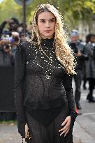 PFW Rabanne Outside Arrivals