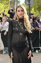 PFW Rabanne Outside Arrivals