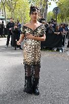 PFW Rabanne Outside Arrivals