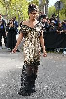 PFW Rabanne Outside Arrivals