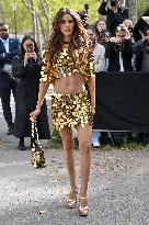 PFW Rabanne Outside Arrivals