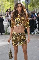 PFW Rabanne Outside Arrivals