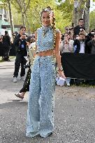 PFW Rabanne Outside Arrivals