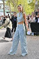 PFW Rabanne Outside Arrivals