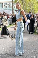 PFW Rabanne Outside Arrivals