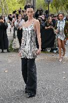 PFW Rabanne Outside Arrivals