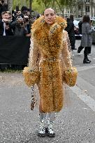 PFW Rabanne Outside Arrivals