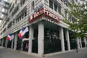 Ile de France region headquarters in Saint Ouen near Paris FA