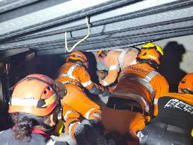 Dozens Feared Dead in School Collapse - Indonesia