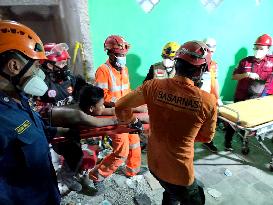 Dozens Feared Dead in School Collapse - Indonesia